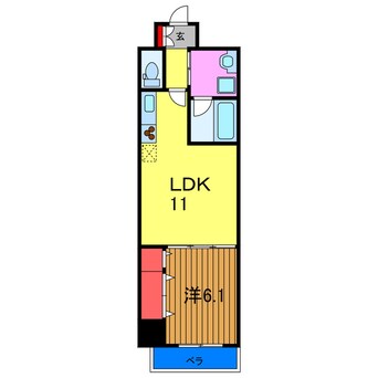 間取図 グレイス綾瀬