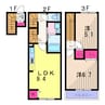 ミハス亀有エステ 2LDKの間取り