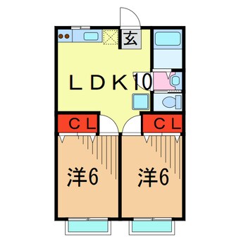 間取図 ルミエール塚田