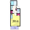 アザレアリーフ金町 1Rの間取り