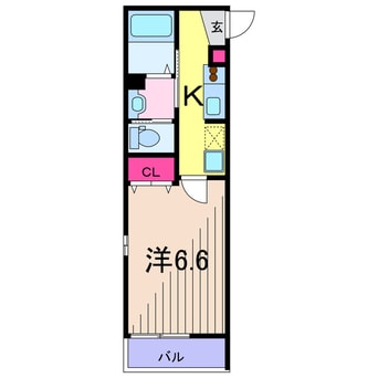 間取図 ミハス亀有Norte