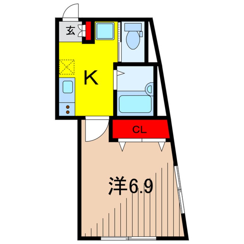 間取図 Petit Mignon