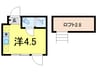 Ｇｌａｎｚ金町 1Rの間取り