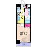 RINKS 1Kの間取り