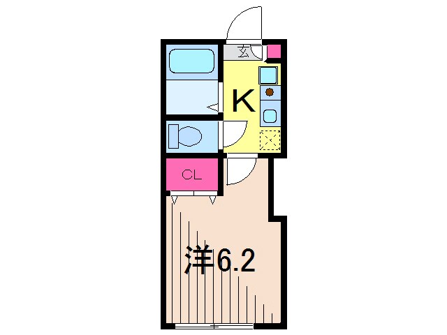 間取り図 Glanz亀有