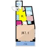 木佐ビル 1Kの間取り
