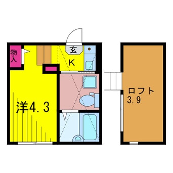 間取図 ハーモニーテラス亀有