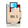ホワイトシティ 1Rの間取り