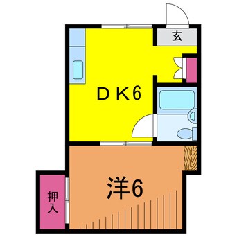 間取図 ハイツ斎藤