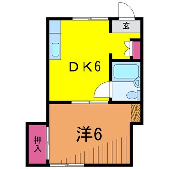 間取図 ハイツ斎藤