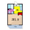 グローリオ 1Kの間取り