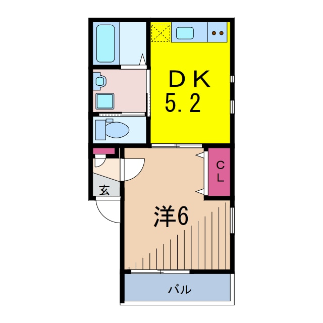 間取り図 Ｌｅａｖｅｌｌ　Ｐｏｒｔ亀有Ｌｕｃｅ