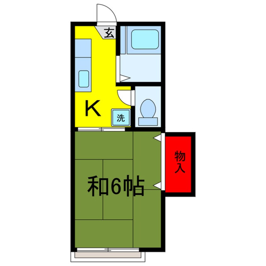 間取図 ドルチェ友