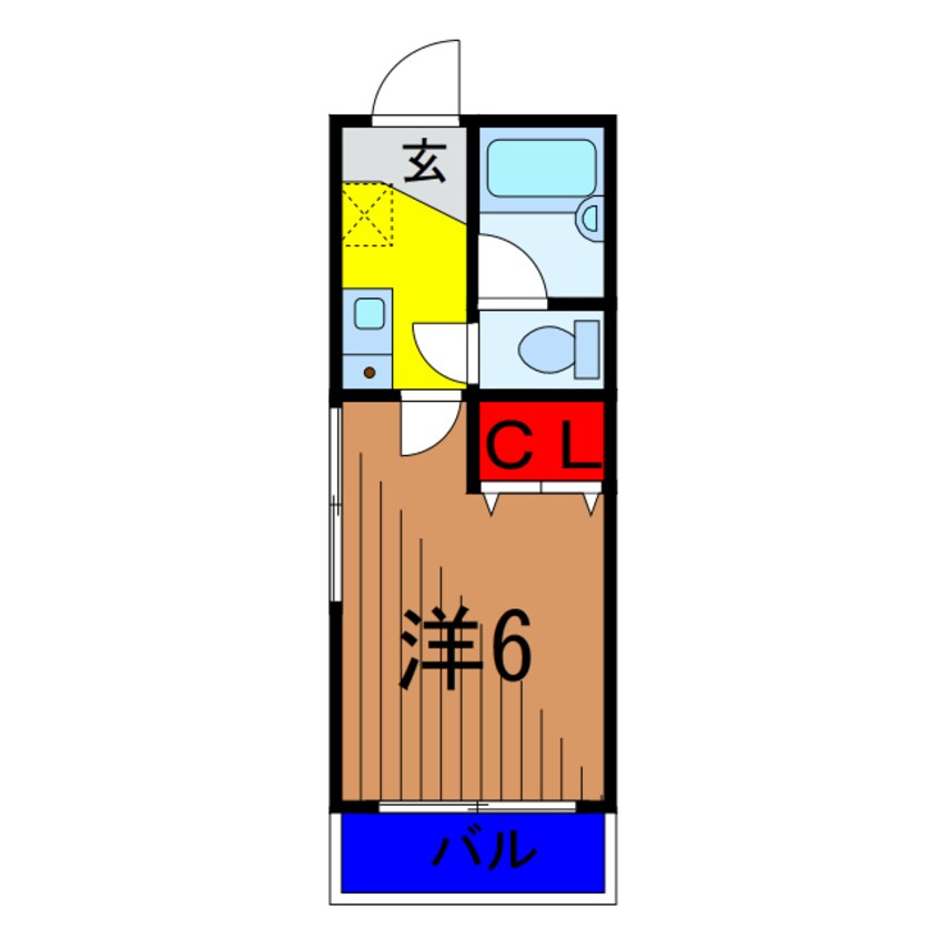 間取図 ハイム石山