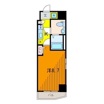 間取図 Azul亀有