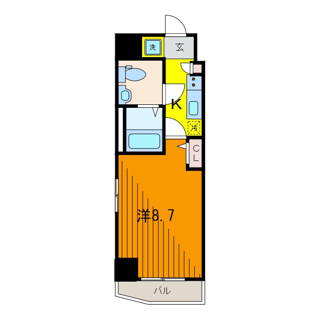 間取り図 Azul亀有