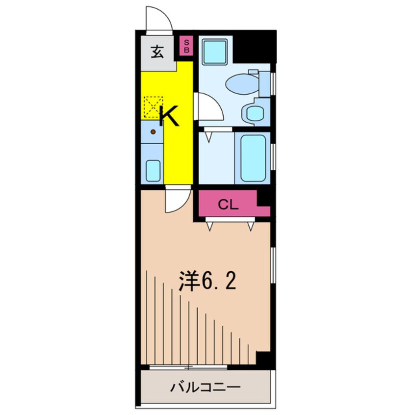 間取図 アルファテレーノ