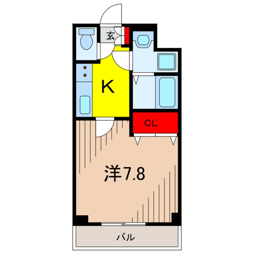 間取図 サンマルコ北綾瀬