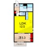 FOREST SIDE 1LDKの間取り
