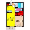 LUCIA 1LDKの間取り