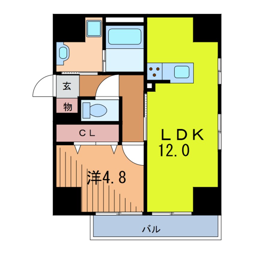 間取図 Sunny Side Forest