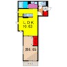 クレシア 1LDKの間取り
