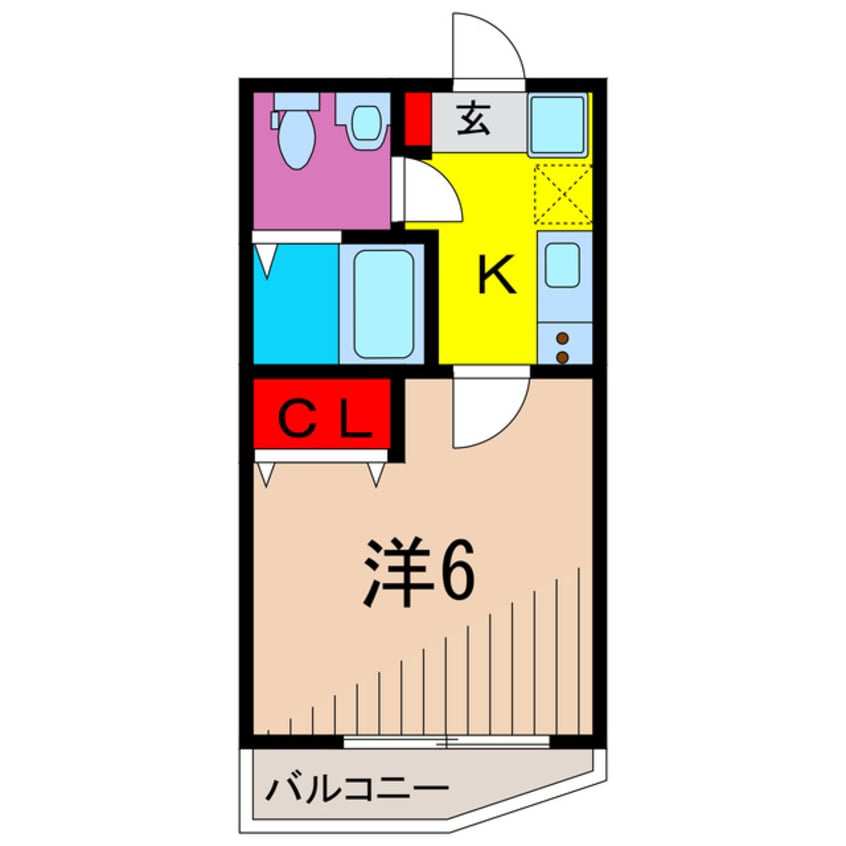 間取図 NSGATE亀有