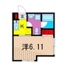 NSGATE亀有 1Kの間取り