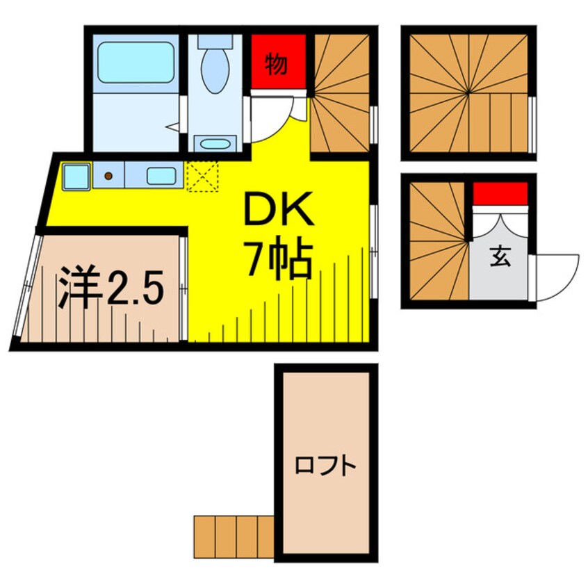 間取図 ALLEY　House