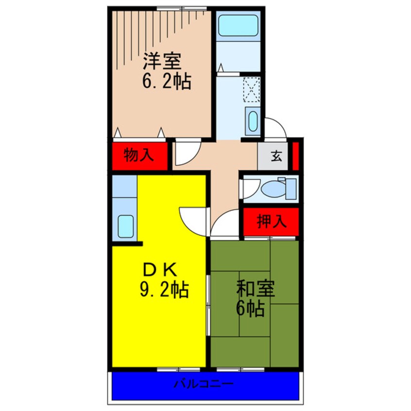 間取図 リッツハウス