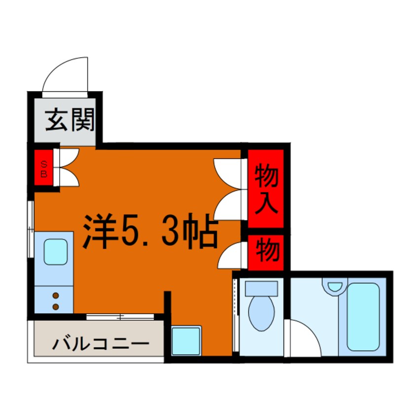 間取図 シエルアビタシオンaoi