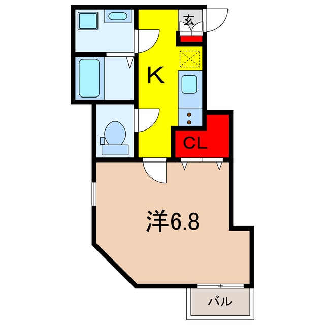 間取り図 ハルミメゾン亀有