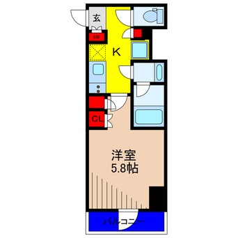 間取図 DIPS亀有駅前