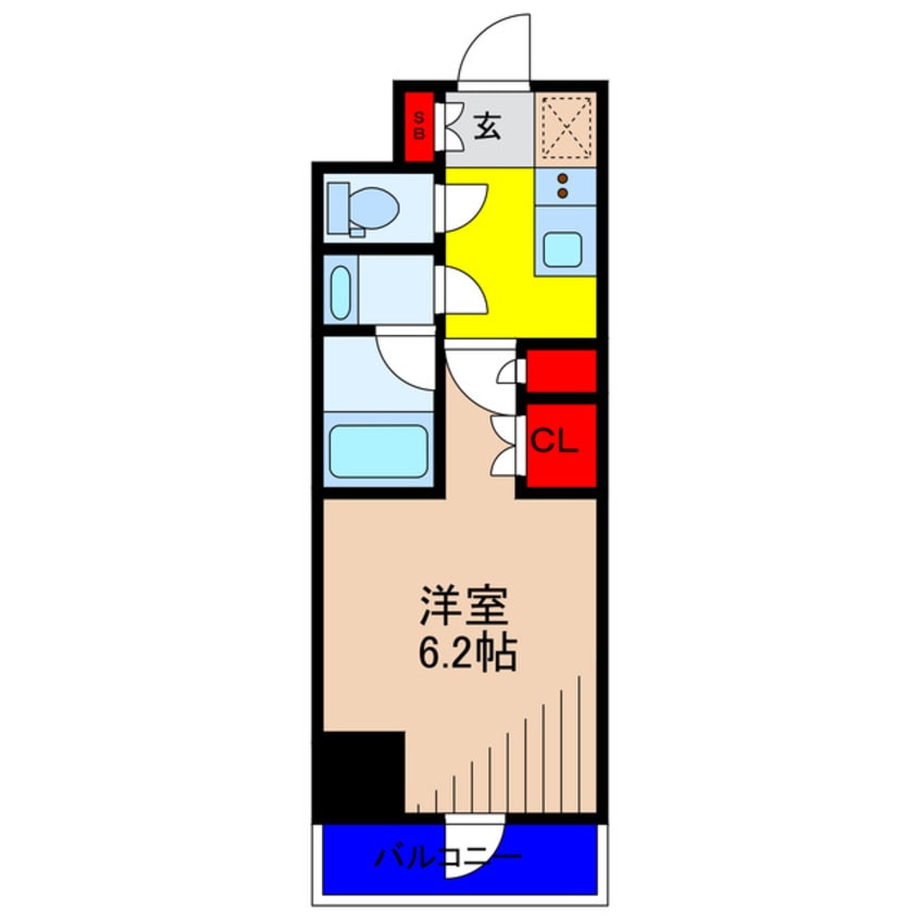 間取図 DIPS亀有駅前