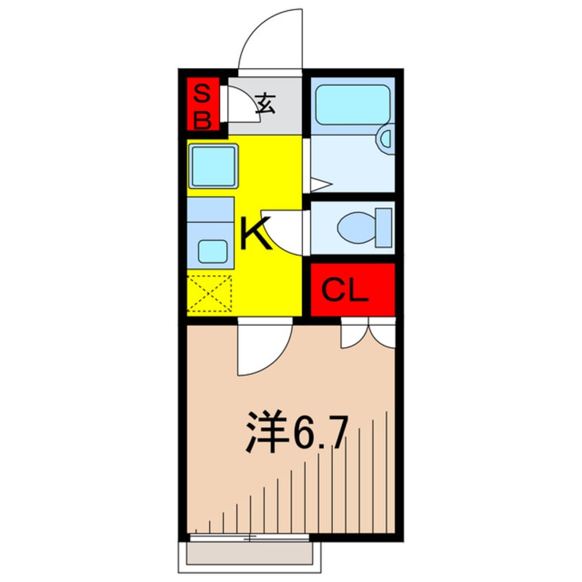 間取図 パルティール