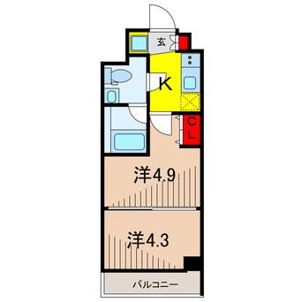 間取図 Raffistar KAMEARI