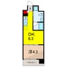 ベルシード綾瀬due#R 1DKの間取り