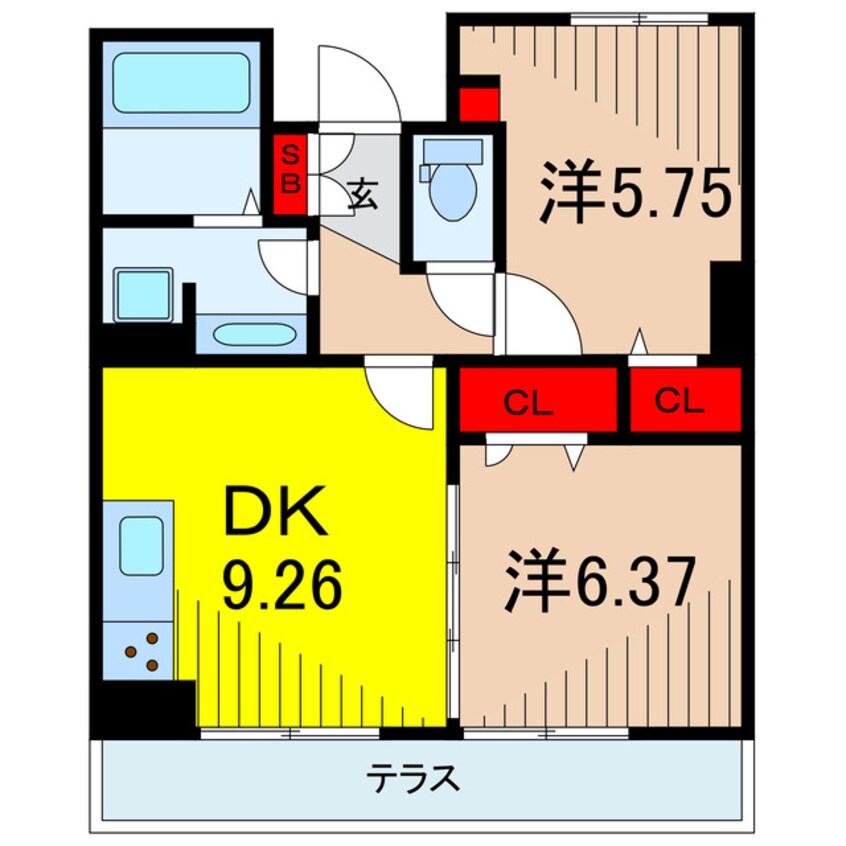 間取図 パレドールモア