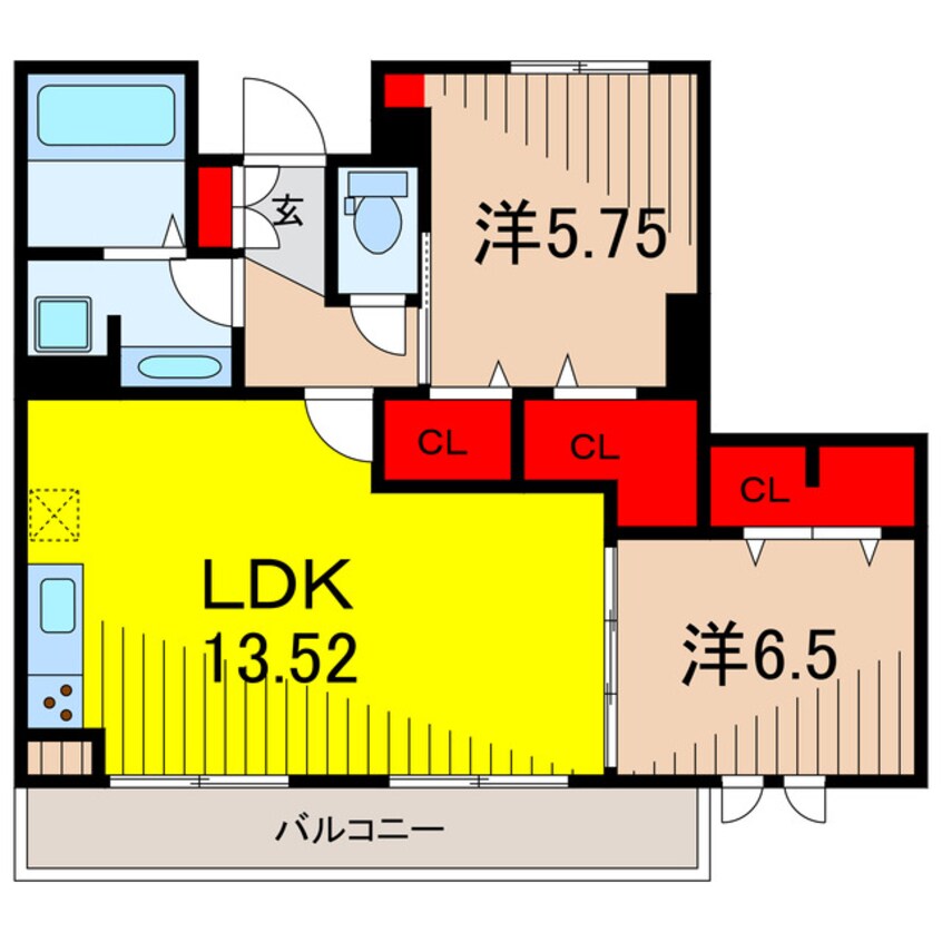 間取図 パレドールモア