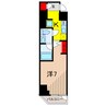 スプレスター綾瀬 1Kの間取り