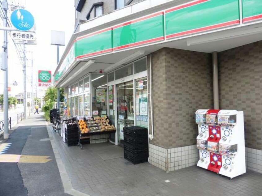 ローソンストア100葛飾東堀切二丁目店(コンビニ)まで57m 久ビル