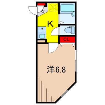 間取図 Pontd`OrⅡ