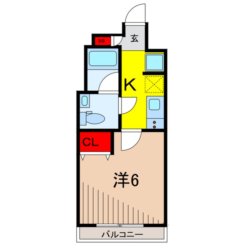 間取図 AZESTお花茶屋Ⅳ