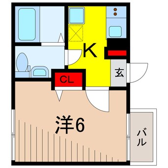 間取図 エクセラン北綾瀬