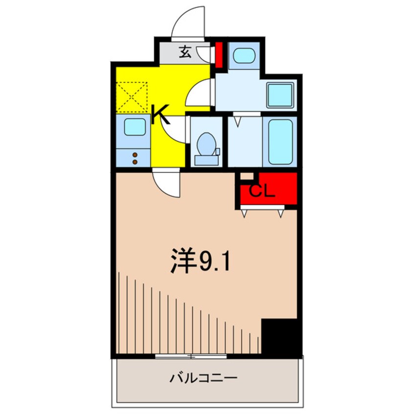 間取図 アルファコート綾瀬2