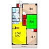 パークコート 3LDKの間取り