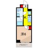 ライジングプレイス綾瀬三番館 1Kの間取り