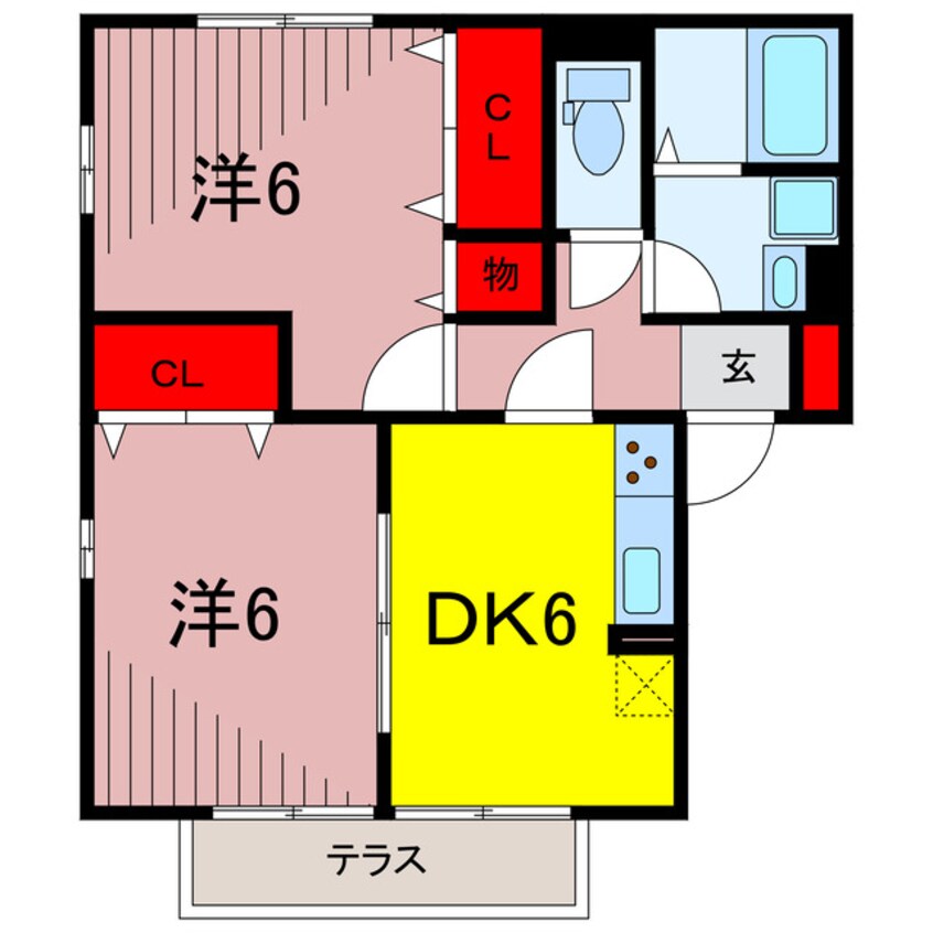 間取図 ピアドール