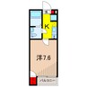 マロア 1Kの間取り