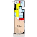 b`CASA　TAK綾瀬の間取図